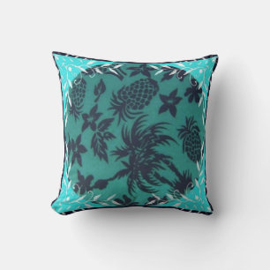 Coussin Impression tropicale recto verso