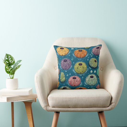 Coussin Impression Urchin (Chaise)