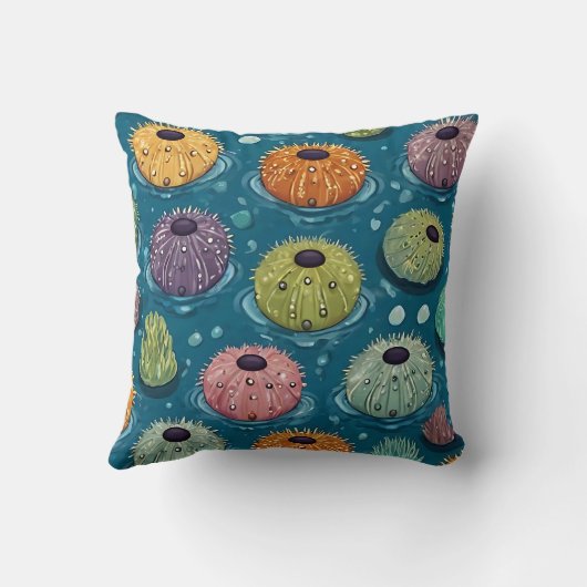 Coussin Impression Urchin (Verso)
