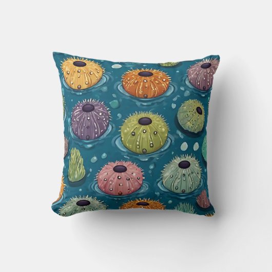 Coussin Impression Urchin (Recto)
