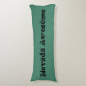 Coussin impressionnant de corps de citation du (Devant (Vertical))