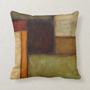 Coussin Impressionniste d'automne par Jennifer Goldberger