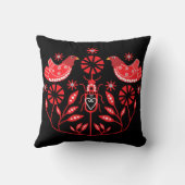 Coussin Impressions d'art populaire scandinave | Fleece dé (Verso)