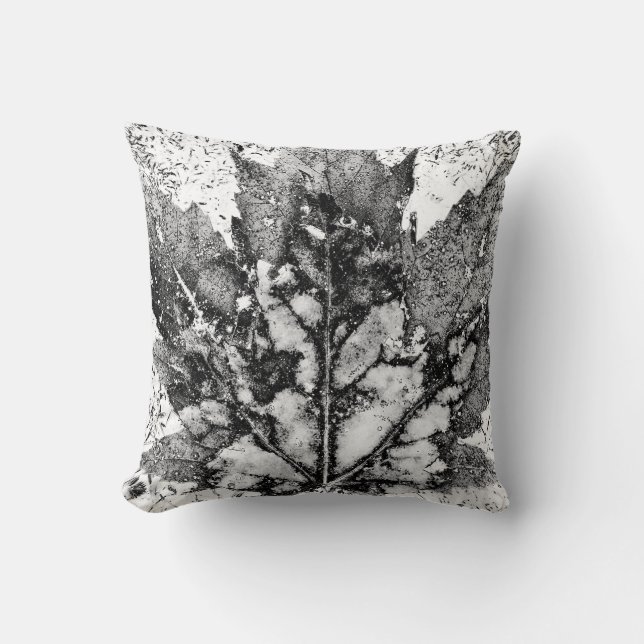 Coussin Impressions feuille (Recto)