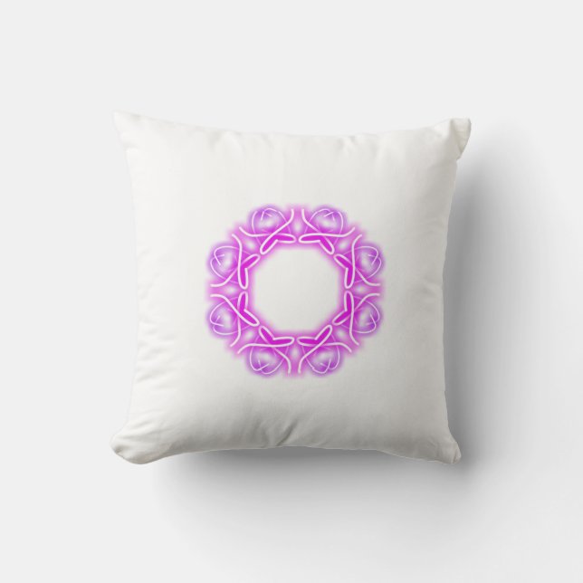 Coussin Impressions kaléidoscope  (Recto)