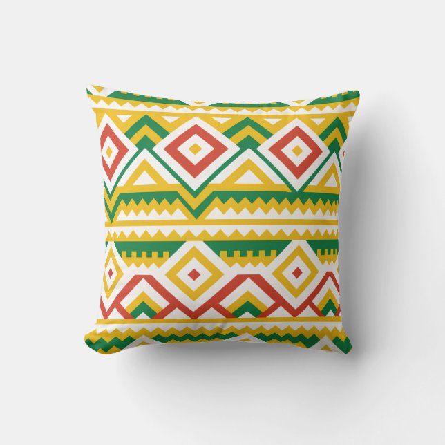 Coussin imprimé africain (Recto)