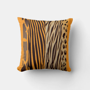Coussin imprimé animal