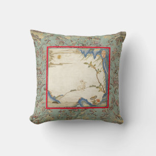 COUSSIN IMPRIMÉ COTTON JAPONAIS BUNNY ET LUNE