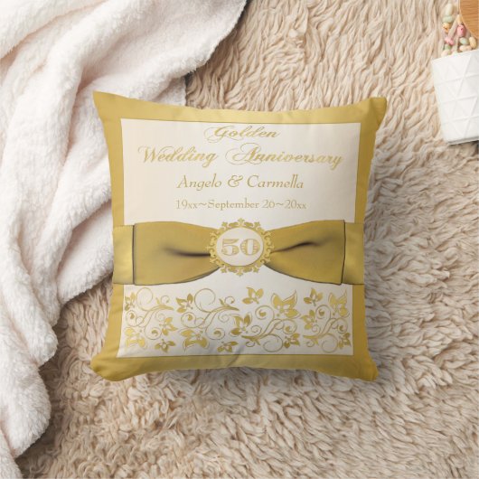 Coussin IMPRIMÉ de PHOTO d'anniversaire d'ARC (Couverture)