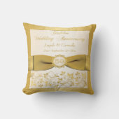 Coussin IMPRIMÉ de PHOTO d'anniversaire d'ARC (Recto)