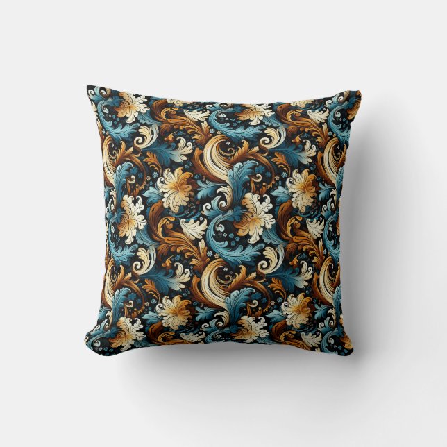 Coussin Imprimé Paisley (Recto)
