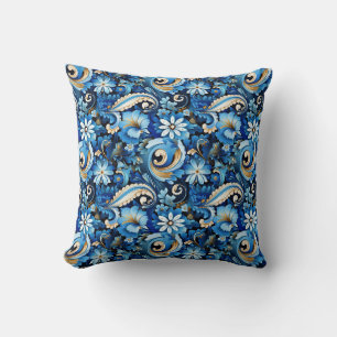 Coussin Imprimé Paisley