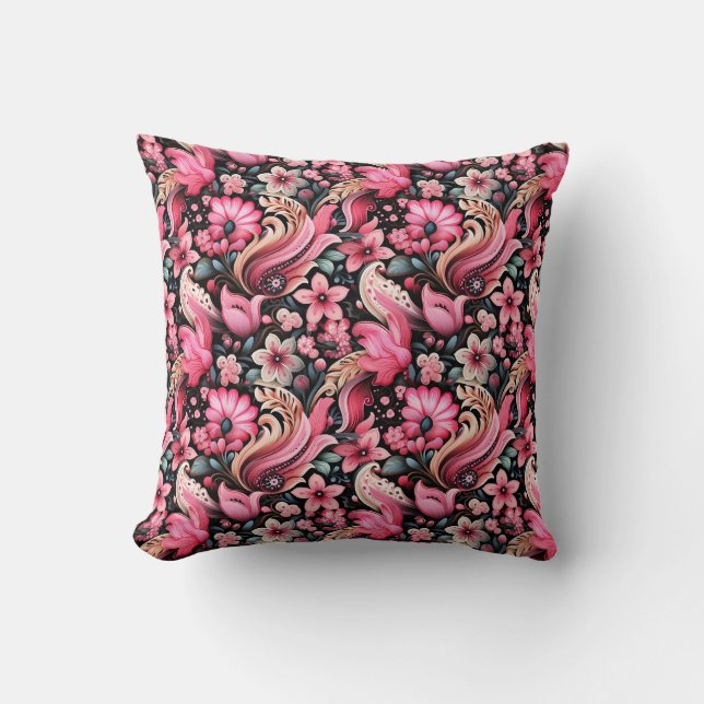 Coussin Imprimé Paisley (Recto)