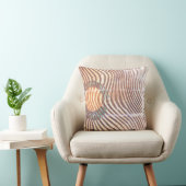 Coussin Imprimé Zèbre Imprimé Animal Motif Shibori (Chaise)