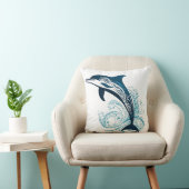 Coussin Imprimer Dauphin Tribal (Chaise)