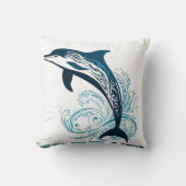 Coussin Imprimer Dauphin Tribal (Recto)