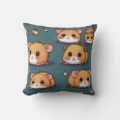 Coussin Imprimer Motif Hamster (Recto)