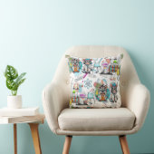 Coussin Imprimer Zebra Mad Scientist (Chaise)