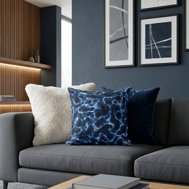 Coussin Impulsion d'énergie bleue (Créateur téléchargé)