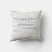 Coussin In Loving Memory | 6 Photo Collage Memorial (Verso)