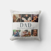 Coussin In Loving Memory | 6 Photo Collage Memorial (Recto)