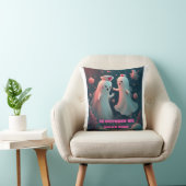 Coussin In October We Wear Pink Nurse Ghost Halloween 2025 (Chaise)