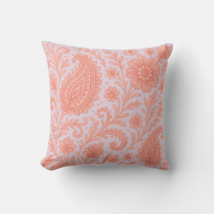 Coussin inde indienne imprimer paons