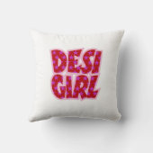 Coussin Indian Baby Favore Baby shower idées cadeaux (Verso)