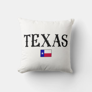Coussin Indicateur de la carte d'état du Texas USA