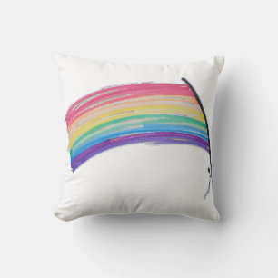 Coussin Indicateur de la fierté arc-en-ciel