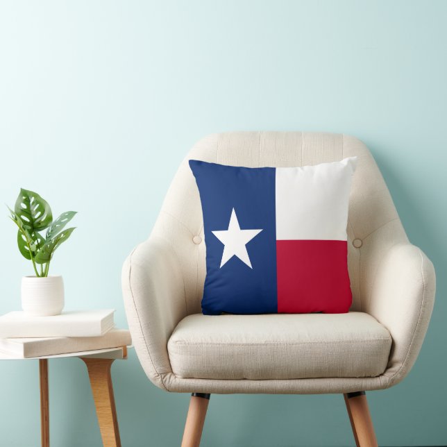 Coussin Indicateur d'état du Texas (Chaise)