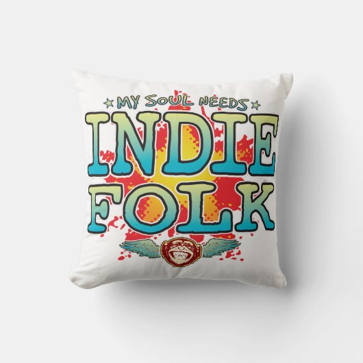 Coussin Indie Folk Soul Cushion (Recto)