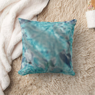 Coussin Indigo Splash Drops