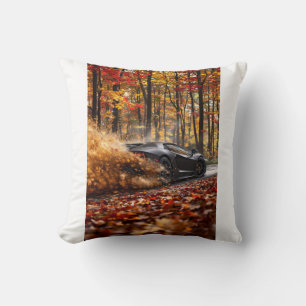 Coussin Inferno Run – Vitesse noire à travers la flamme d'