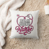 Coussin Infirmière à domicile Stéthoscope rose Création de (Couverture)