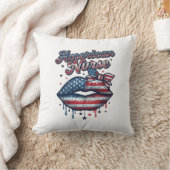 Coussin Infirmière Américaine Conception De Chemise Vector (Couverture)