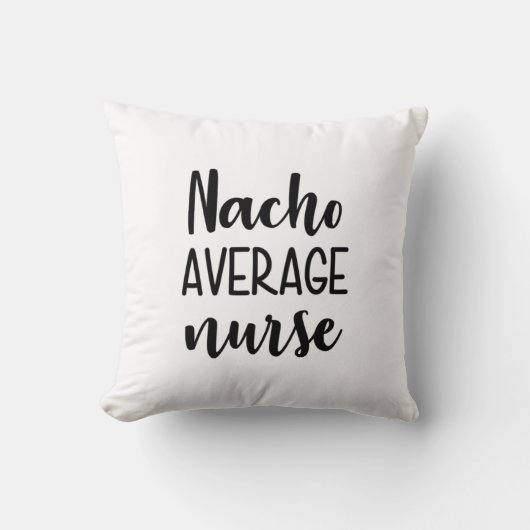 Coussin Infirmière Art Nacho Infirmière moyenne (Recto)