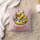 Coussin Infirmière Canard en Caoutchouc (Couverture)
