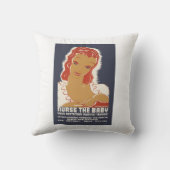 Coussin Infirmière du bébé (Verso)