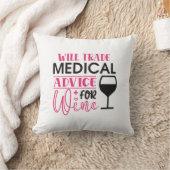 Coussin Infirmière Gift échangera des conseils médicaux co (Couverture)