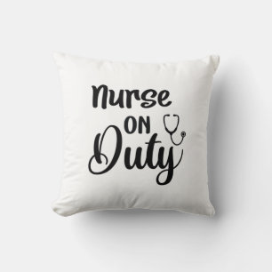 Coussin Infirmière Gift Infirmière de garde