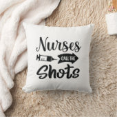 Coussin Infirmière Gift : les infirmières décident (Couverture)