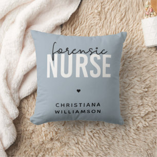Coussin Infirmière médico-légale   Cadeaux de soins infirm