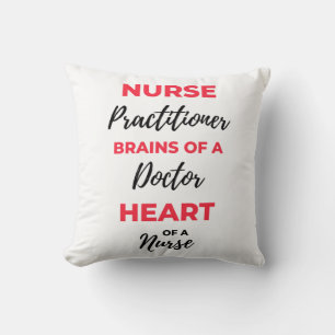 Coussin Infirmière Praticien Cerveau D'Un Coeur Médecin 2