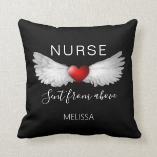 Coussin Infirmière Red Heart Angel Wings Moderne Customis