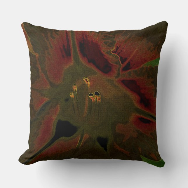Coussin Inflorescence d'Allium aflatunense (Recto)