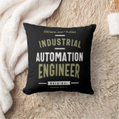 Coussin Ingénieur de l'automatisation industrielle (Couverture)