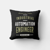 Coussin Ingénieur de l'automatisation industrielle (Recto)