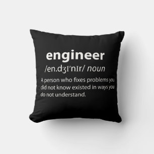 Coussin Ingénieur Définition de dictionnaire drôle
