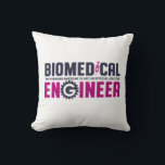 Coussin Ingénieur Geek amusant Génie biomédical Major<br><div class="desc">Ingénieur Biomédical Fraquer Awesome N'Est Pas Titre Officiel Du Travail. Design amusant et humoristique pour ingénieurs biomédicaux geeks et nerd. Ce produit cool et génial est destiné à ceux qui travaillent dans le génie biomédical ou majeur en ingénierie. Parfait pour ceux qui aiment l'humour, les puns, les plaisanteries et les...</div>